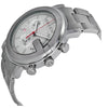 Gucci G Chrono Chronograph White Dial Silver Steel Strap Watch For Men -YA101339