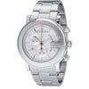 Gucci G Chrono Chronograph White Dial Silver Steel Strap Watch For Men -YA101339