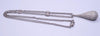 Hand Made Double Chain Necklace in 18K White Gold With Diamonds