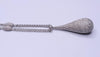 Hand Made Double Chain Necklace in 18K White Gold With Diamonds
