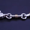 Tiffany & Co. Bar Link Chain Bracelet in Silver & Yellow Gold