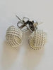 Tiffany & Co. Silver Twist Knot Earrings