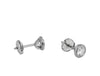 Tiffany & Co. Elsa Peretti Diamonds by the Yard Earrings in Platinum 1.00 Ct