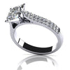 Exquisite Princess Cut Engagement Ring