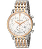 Claude Bernard Men's Watch 01506 357RM AIR Classic Chronograph Analog Display Swiss Quartz Two Tone Watch