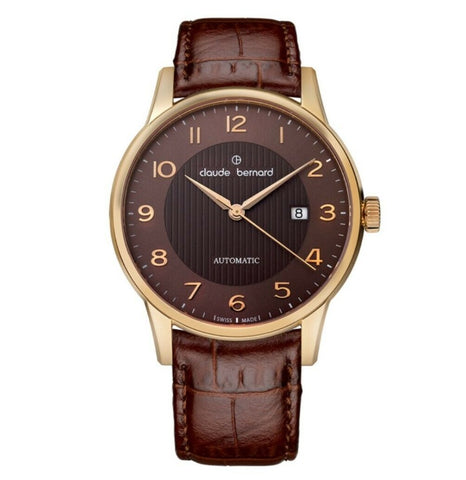 Claude Bernard 80091 37R BRBR Men's Watch