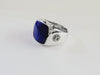 David Yurman Signet Exotic Ring Lapis Lazuli  size 10.75