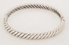 Sculpted Cable Bracelet, Size Medium