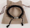 David Yurman Spiritual Two-Row Black Onyx Bracelet 6mm