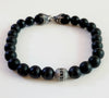 David Yurman Spiritual Beads Bracelet with Black Onyx in Sterling Silver
