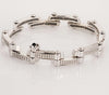 Philippe Charriol Double Row Bracelet Pave Diamond 2.0CTW
