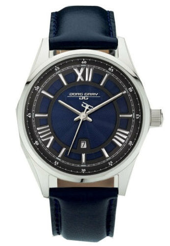 Jorg Gray JG6800-13 Classic Men's Watch Blue Dial with Silver accents