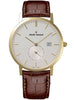 Claude Bernard Gold Tone Quartz Watch with Small Seconds Sub-Dial Men's Watch 65003 37J AID