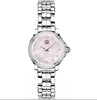 ESQ by Movado Women's Luxe Stainless-Steel Swiss Quartz Watch Pink Dial 07101251