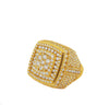 Stunning 14k Yellow Gold Mens Ring