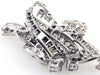 Extravagant Vintage Platinum Diamond Pendant