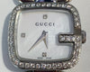 Gucci Ladies Watch MOP Dial Diamond Bezel Watch YA125404