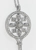 Tiffany & Co. Kaleidoscope Key Pendant in Platinum with Chain