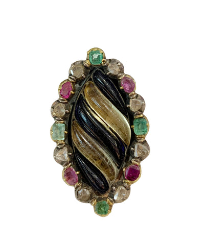 Vintage Multiple Color Stone Ring