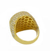 Men 18k Yellow gold Ring With Diamond