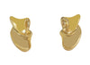 Beautiful Yellow Gold Earrings In 14K Yellow Gold