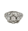 Round Diamond Ring In Platinum, VS/G