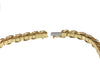 Swiss Made 18k Gold Sapphire Diamond Tennis Bracelet