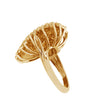 14K Yellow Gold Ring with Diamonds