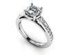 Prong Set Dazzling Diamond Engagement Ring