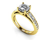 Prong Set Dazzling Diamond Engagement Ring