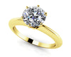 Six Prong Solitaire Ring