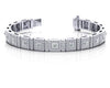 Bezel Set Princess Diamond Bracelet