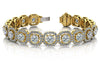 Octagon Dazzling Diamonds Bracelet