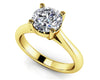 Four Prong Round Solitaire Engagement Ring