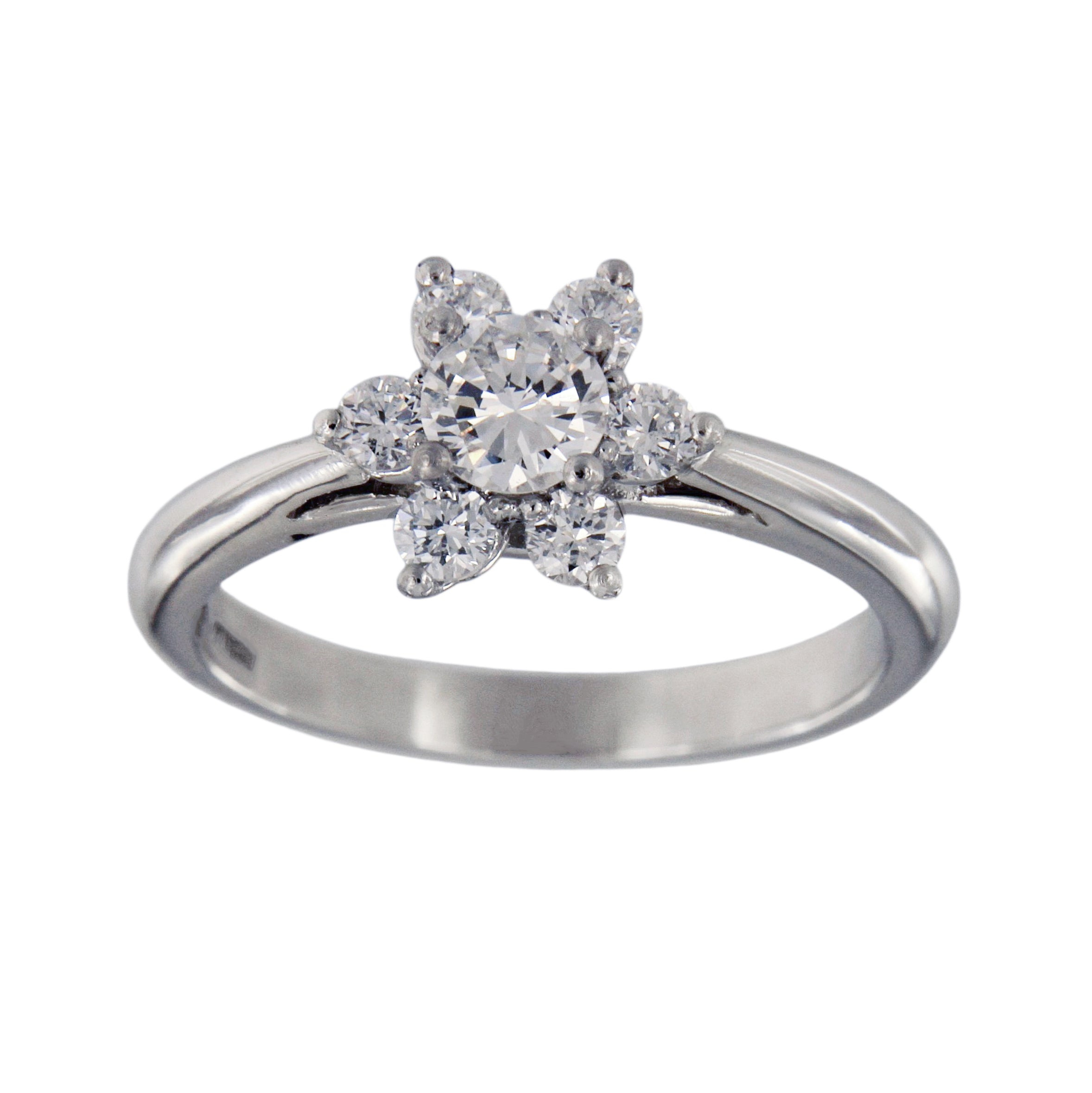 Platinum w/ 0.4 Carat VS1 F-G Color Diamond Ring – East Coast Jewelry Co