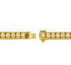 14k Yellow Gold Custom made Bracelet with Diamonds_6mm