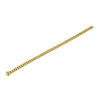 14k Yellow Gold Custom made Bracelet with Diamonds_6mm