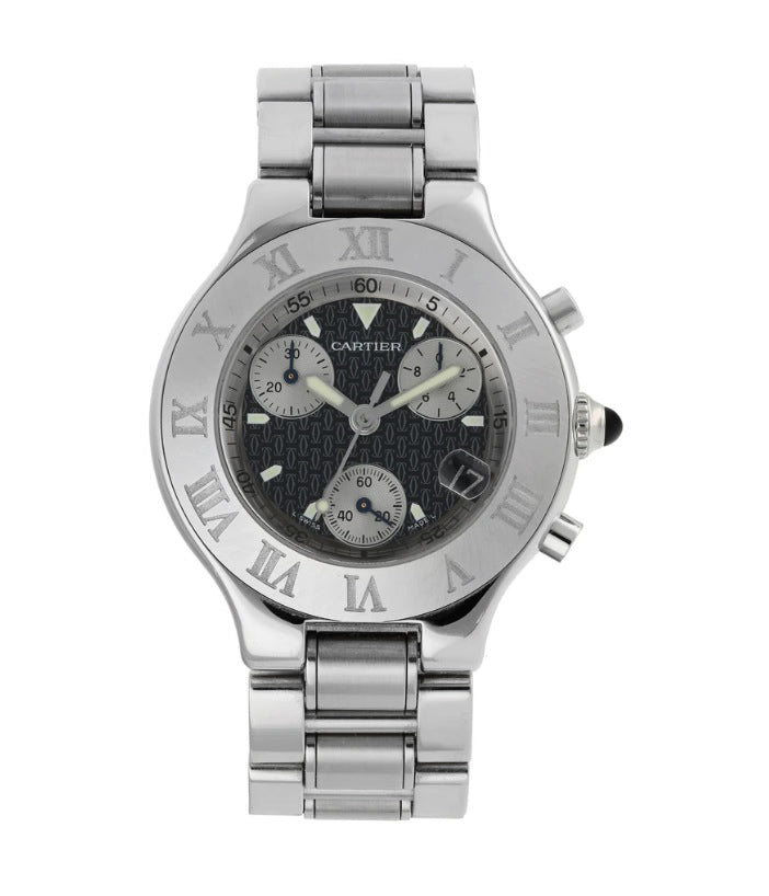 Cartier chronograph 2424 Clearance