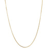 Box Chain Solid 14k Yellow Gold 2.8mm Wide 20-24in.