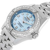 Breitling Silver Callisto Ladies Blue Mother Of Pearl Diamond A72345