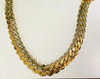 Miami Cuban Chain With 14k yellow Gold