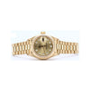 Rolex Oyster Perpetual Datejust 26 Yellow Gold Diamond Dial Watch 69178