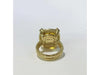 David Yurman Yellow Gold Chatelaine Ring Citrine 9mm
