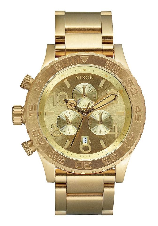 NIXON 42-20 CHRONO ALL GOLD