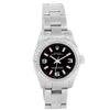 Rolex Silver/Black Oyster Perpetual Pink Markers and Arabic Dial 176210