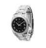 Rolex Silver/Black Oyster Perpetual Datejust Ref. 116200 BKRO