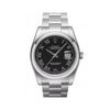 Rolex Silver/Black Oyster Perpetual Datejust Ref. 116200 BKRO