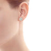 Tiffany & Co. Silver Twist Knot Earrings