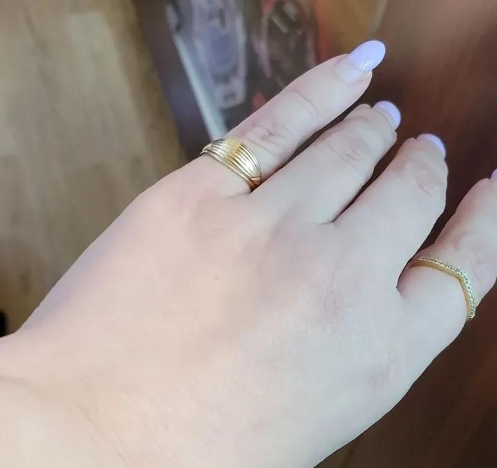 Vintage Tiffany Co Pinky Ring in 14K Yellow Crown Jewelers